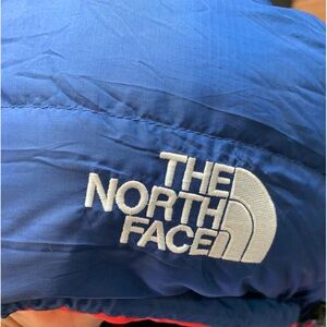 North Face Blue Kazoo 600 Sleeping Bag.EUC Large RN 61661. Royal Blue-Red.
